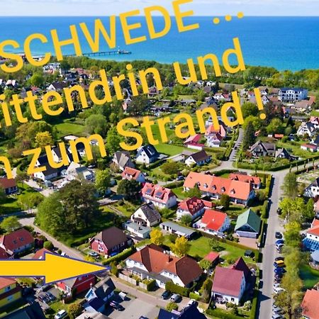 DER SÜDSCHWEDE ... Dein Gästehaus mitten in Zingst und nah zum Strand Exterior foto